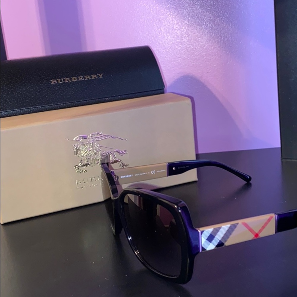 Burberry sunglasses.